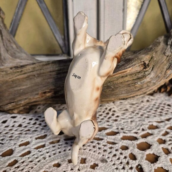 Vintage Basset Hound Porcelain Dog Figurine - Picture 9 of 13